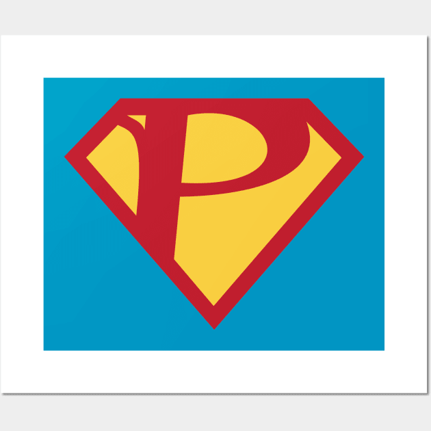 Letter P Wall Art by Ryan